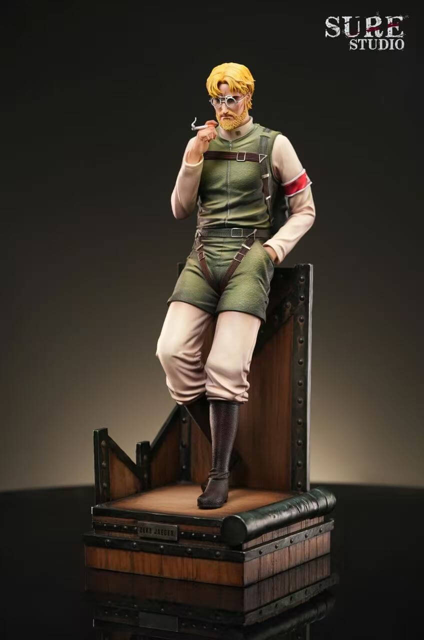 Paratrooper Reiner Braun and Zeke Jaeger - Featured Image Paratrooper Reiner Braun and Zeke Jaeger - Collectible Figure Main View