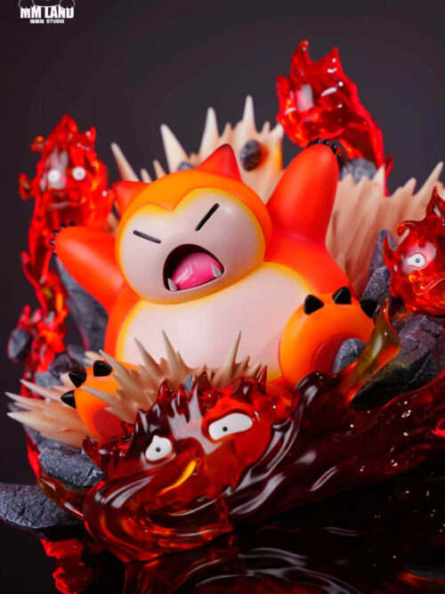 Body Slam Snorlax and Calcifer - Detail View 2