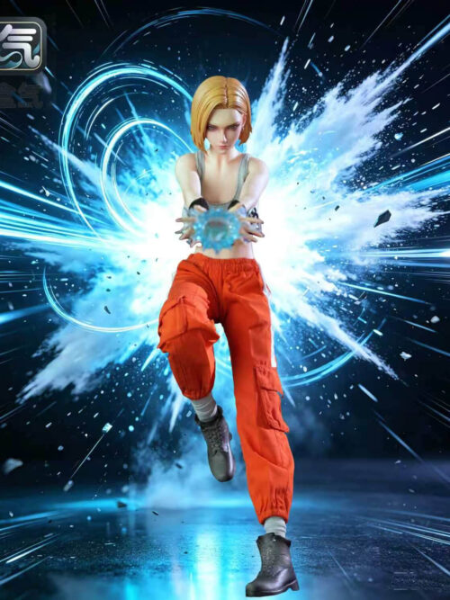 Future Warrior Android 18 - 1/6 Scale Articulated Figure - Detail View 5