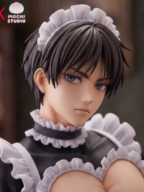 Maid Cosplay Levi Ackerman and Eren Jaeger - Detail View 1