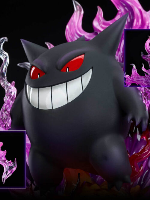 First Generation Gengar — Spectral Flame Display - Detail View 2