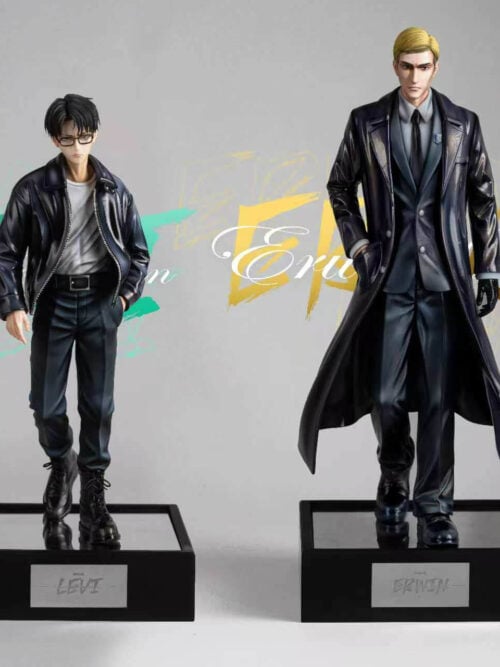 Leather Outfit Levi Ackerman & Erwin Smith — Attack on Titan - Detail View 4
