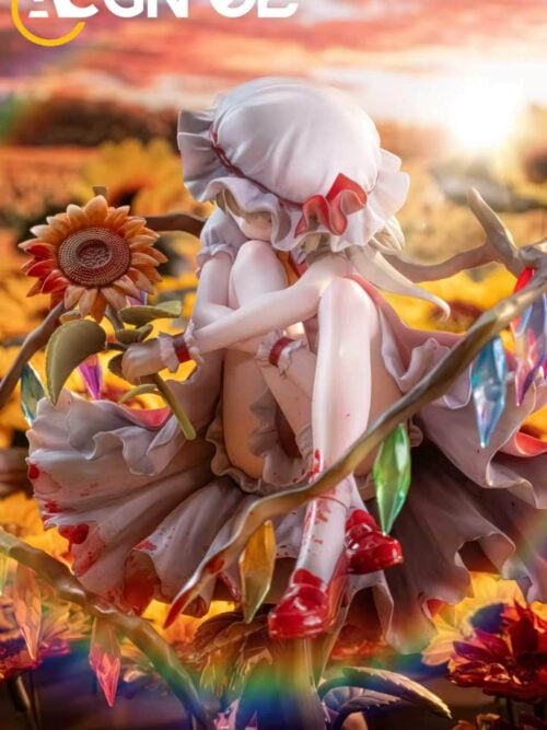 Seated Sunflower Flandre Scarlet — Touhou Project - Detail View 1