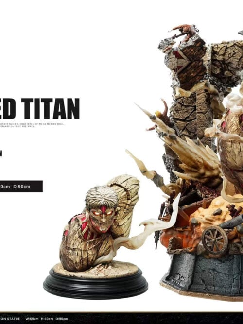 Nine Titans Resonance Armored Titan - Attack on Titan - Detail View 12