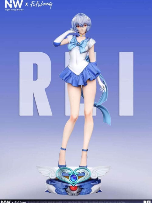 Sailor-Style Rei Ayanami - Collectible Figure Main View