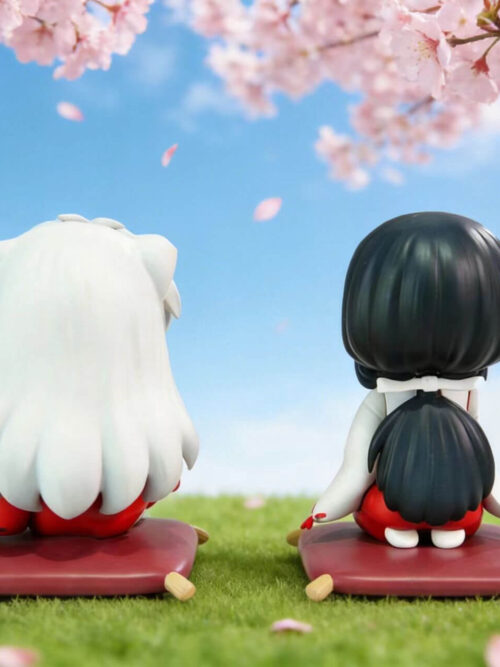 Tea Break Inuyasha and Praying Kikyo - Detail View 2
