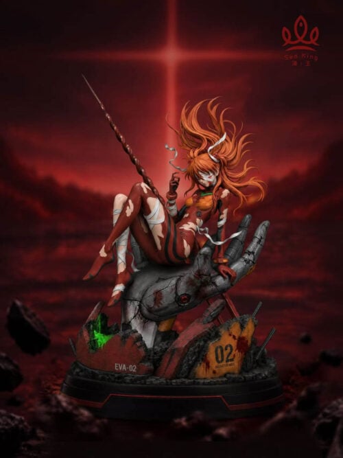 Post-Battle Asuka Langley Soryu - Collectible Figure Main View