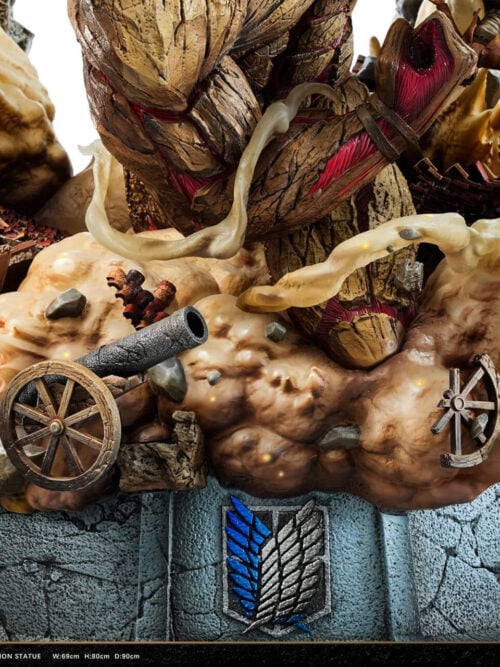 Nine Titans Resonance Armored Titan - Attack on Titan - Detail View 5