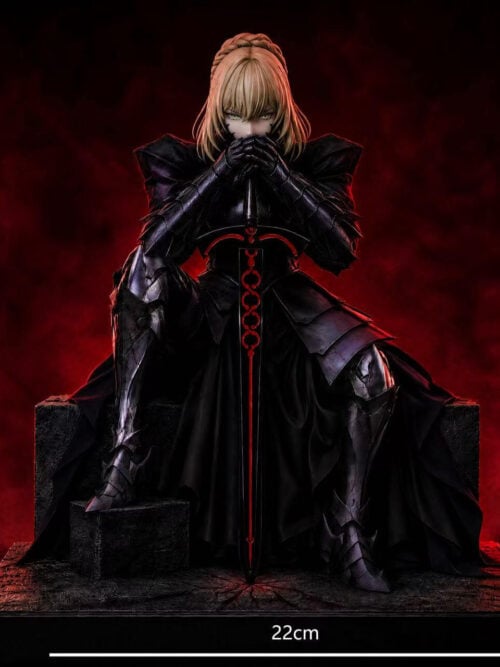 Seated Saber Altria Pendragon - Fate Series - Detail View 2