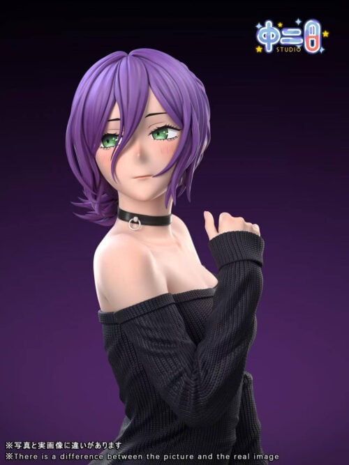 Bomb Devil Reze in Casual Kneeling Pose - Detail View 3