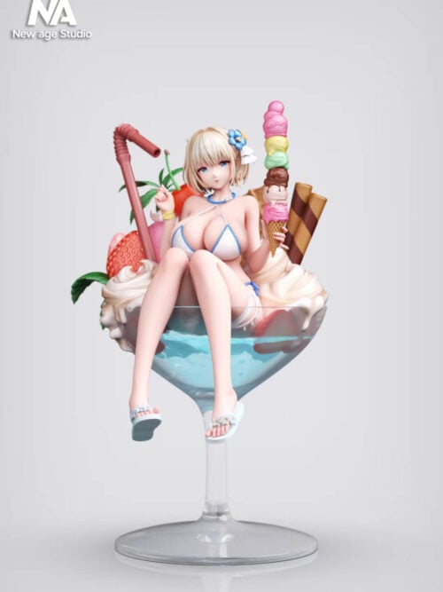 Ice Cream Cup Version Justia — Brown Dust - Collectible Figure Main View