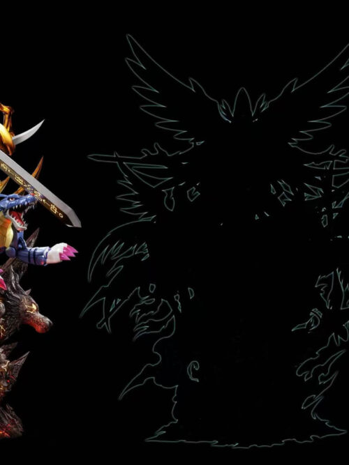 Ultimate Evolution Omegamon & Partner Digimon Diorama - Detail View 7