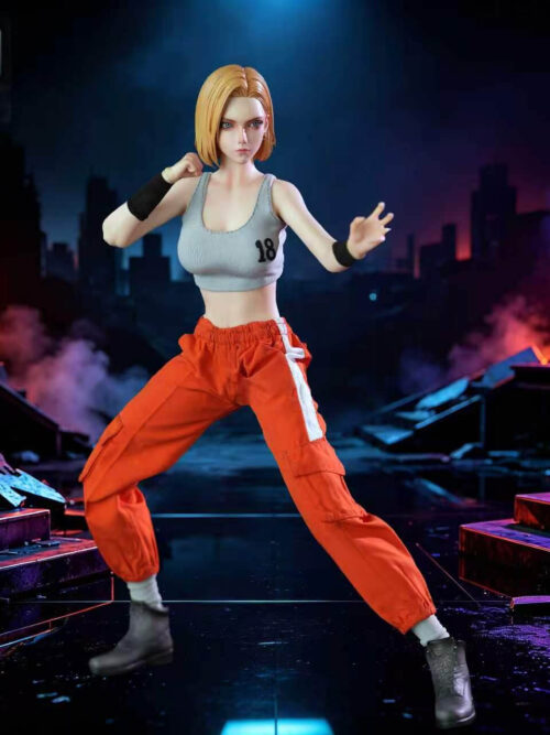 Future Warrior Android 18 - 1/6 Scale Articulated Figure - Detail View 2