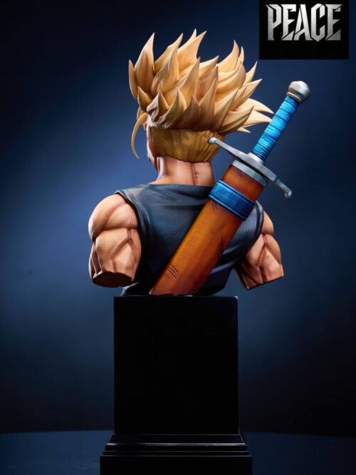 The Last Warrior Trunks Bust - Dragon Ball - Detail View 2