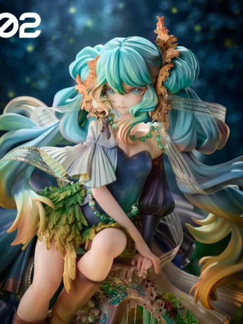 Midsummer Night Forest Hatsune Miku - Detail View 1
