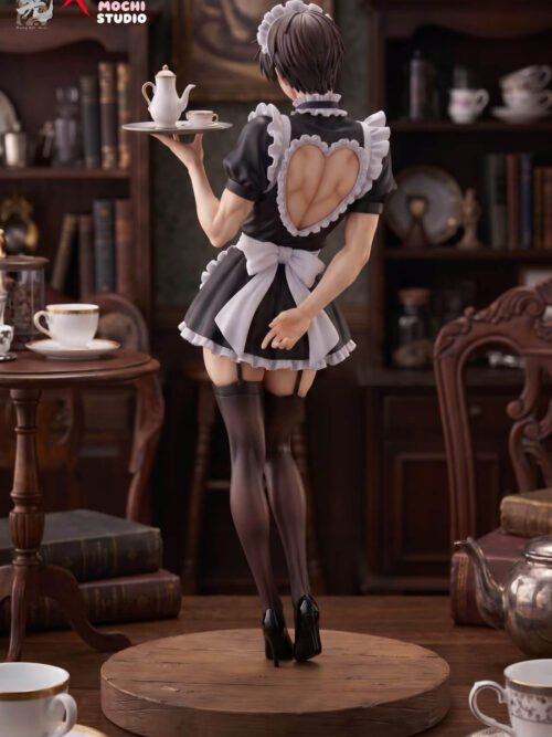 Maid Cosplay Levi Ackerman and Eren Jaeger - Detail View 2