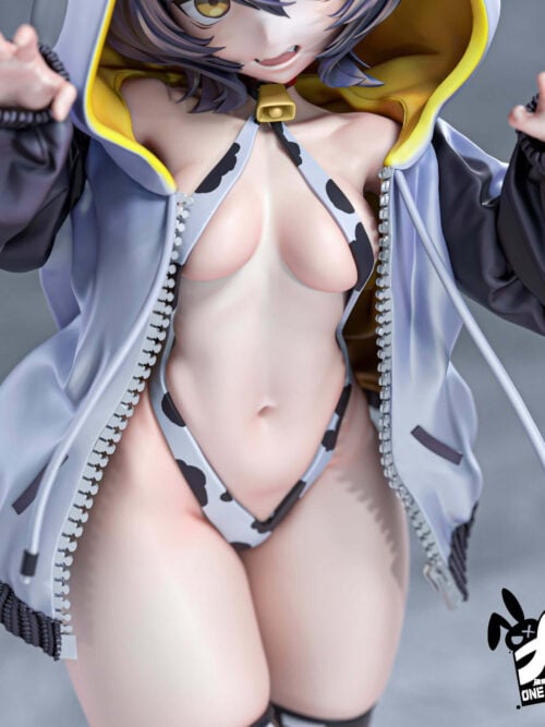 Cow-Pattern Hooded Outfit Hiiragi Utena — Gushing over Magical Girls - Detail View 1