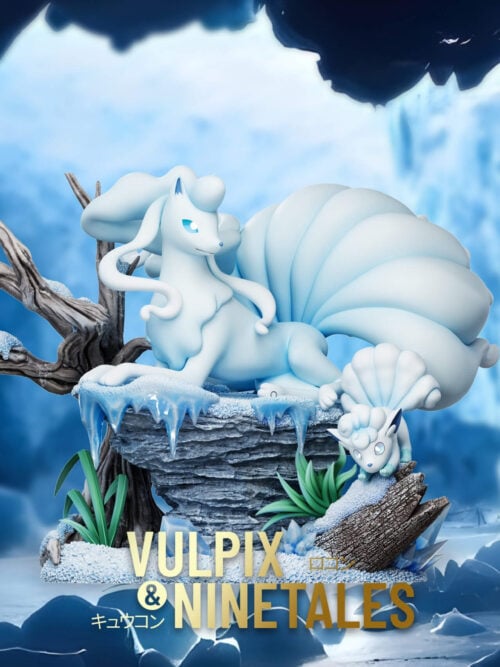 Vulpix & Ninetales Evolution Set — Kanto Fire and Alolan Ice