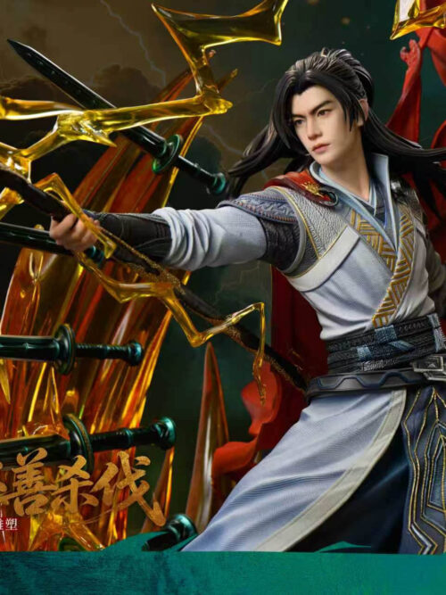 Han Li - Xutian Hall Battle Outfit 1/4 Scale Statue - Detail View 5