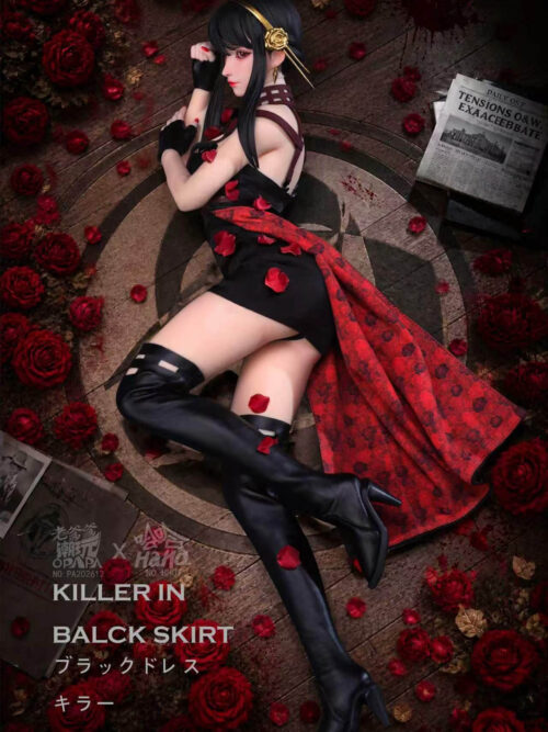 Killer in Black Skirt Yor Forger - Spy x Family - Detail View 4