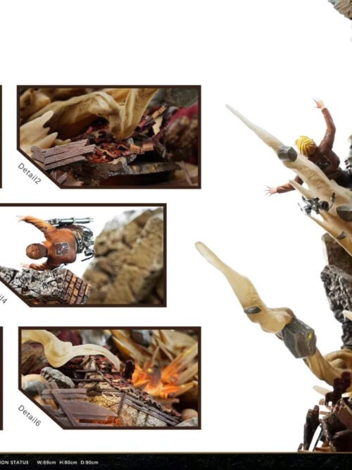 Nine Titans Resonance Armored Titan - Attack on Titan - Detail View 11