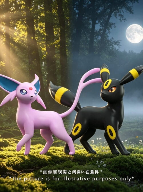Espeon & Umbreon - Collectible Figure Main View