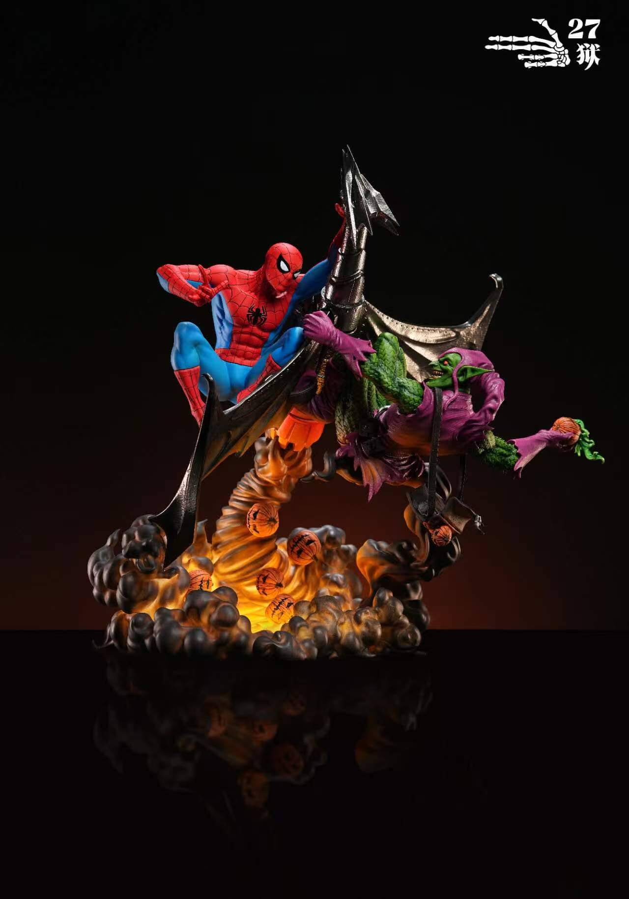 Versus Diorama Vol. 2: Spider-Man vs. Green Goblin - Featured Image Versus Diorama Vol. 2: Spider-Man vs. Green Goblin - Collectible Figure Main View