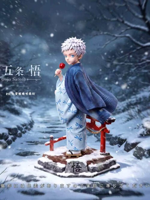 Childhood Snow Scene Satoru Gojo - Collectible Figure Main View