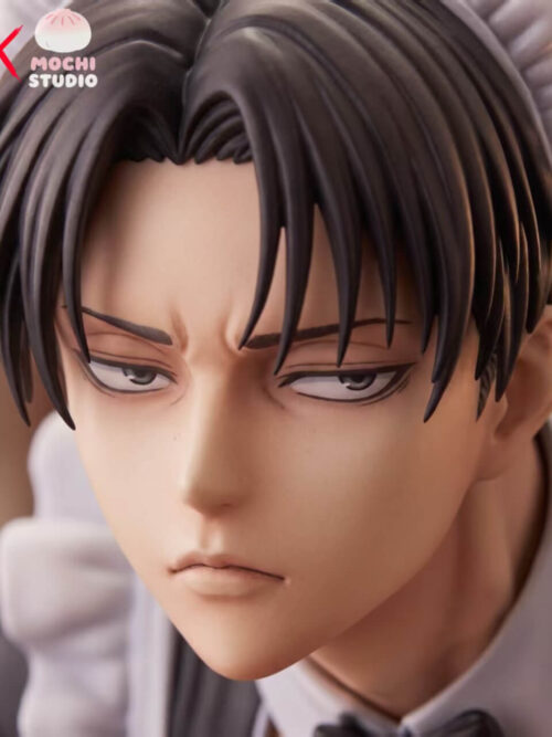 Maid Cosplay Levi Ackerman and Eren Jaeger - Detail View 5