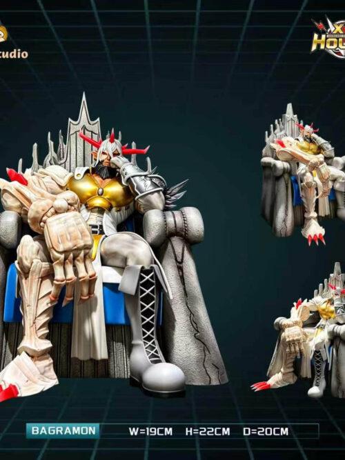 Throne-Seated Bagramon - Detail View 2