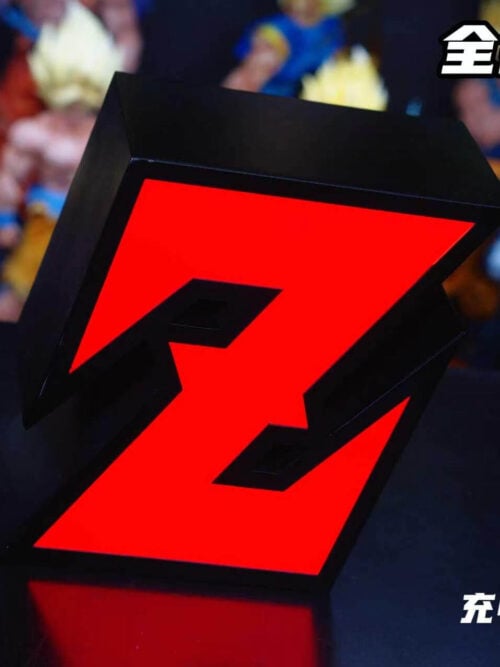 Z-Shaped Illuminated Desktop Display Stand - Detail View 3