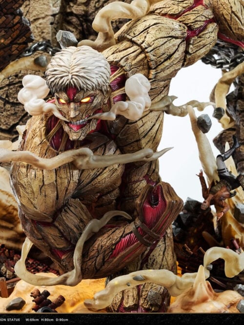 Nine Titans Resonance Armored Titan - Attack on Titan - Detail View 4