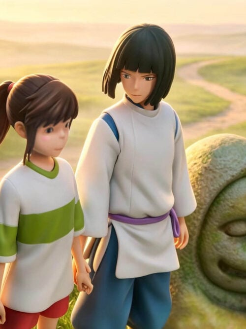 Small-Scale Resonance 002 Haku & Chihiro Ogino - Spirited Away - Detail View 1