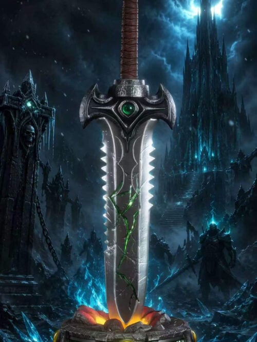 World of Warcraft - Frostmourne Greatsword - Collectible Figure Main View