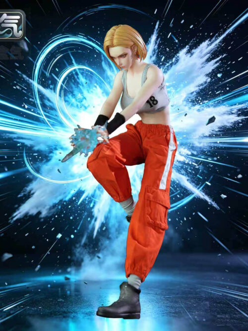 Future Warrior Android 18 - 1/6 Scale Articulated Figure - Detail View 6