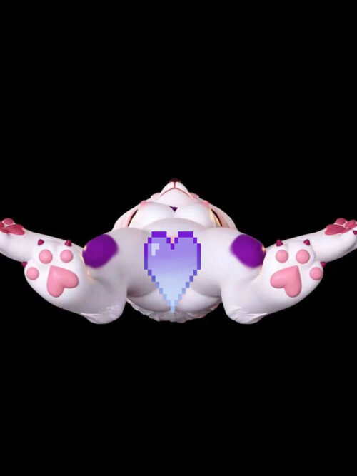Fubuer — 80 cm Articulated Original Feline Figure - Detail View 4