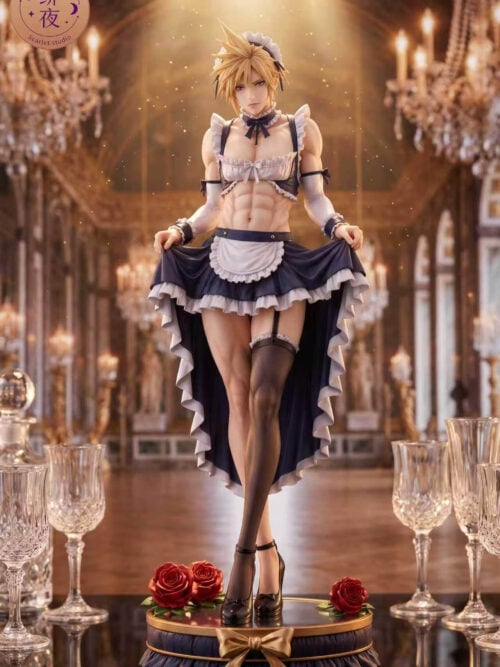 Maid Cloud Strife - Collectible Figure Main View