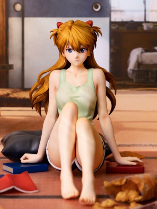 At-Home Asuka Langley Soryu - Collectible Figure Main View
