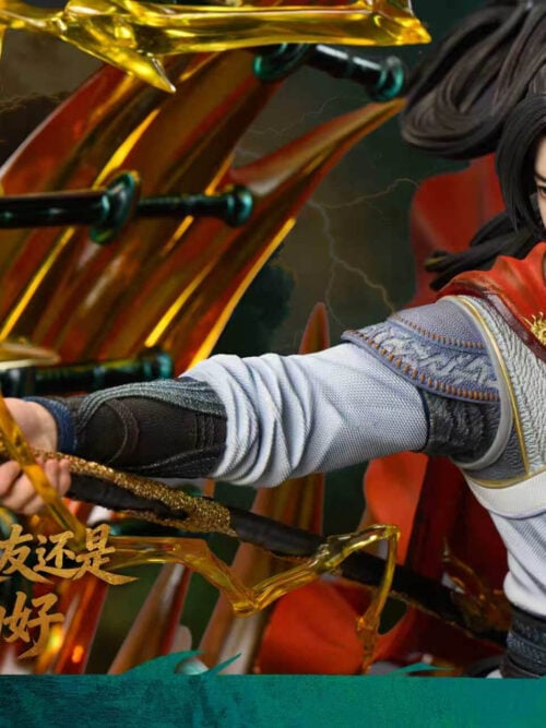 Han Li - Xutian Hall Battle Outfit 1/4 Scale Statue - Detail View 1