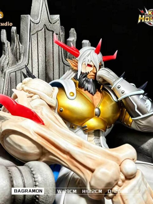 Throne-Seated Bagramon - Detail View 1