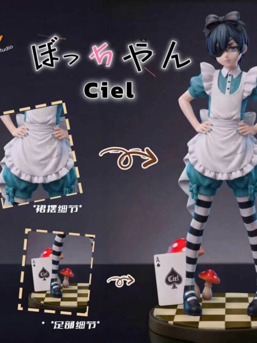 Maid Outfit Ciel Phantomhive - Black Butler - Detail View 7