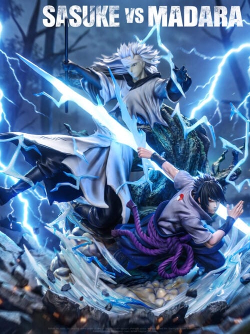 Sasuke Uchiha vs Madara Uchiha - Collectible Figure Main View