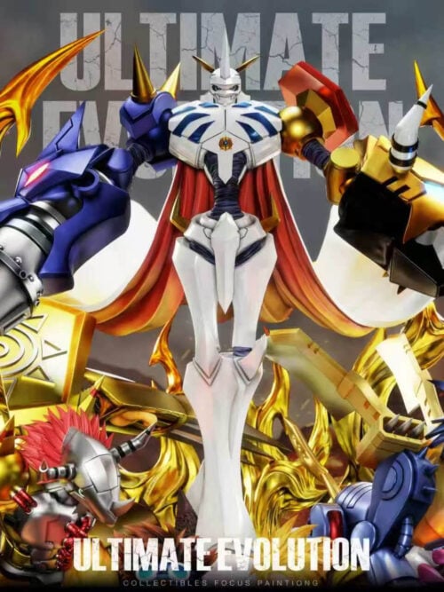 Ultimate Evolution Omegamon & Partner Digimon Diorama - Detail View 1