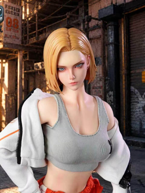 Future Warrior Android 18 - 1/6 Scale Articulated Figure - Detail View 7