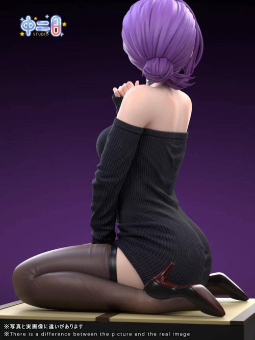Bomb Devil Reze in Casual Kneeling Pose - Detail View 6