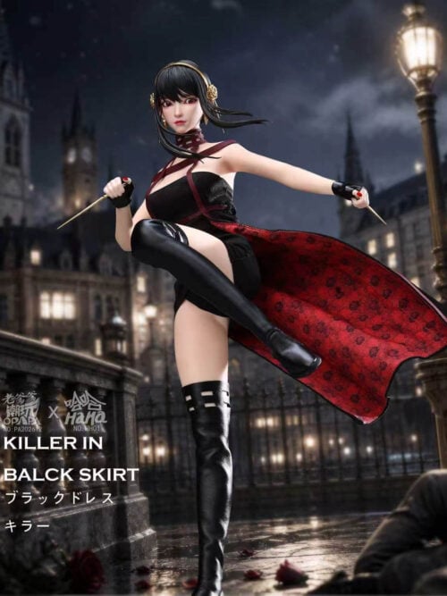 Killer in Black Skirt Yor Forger - Spy x Family - Detail View 5