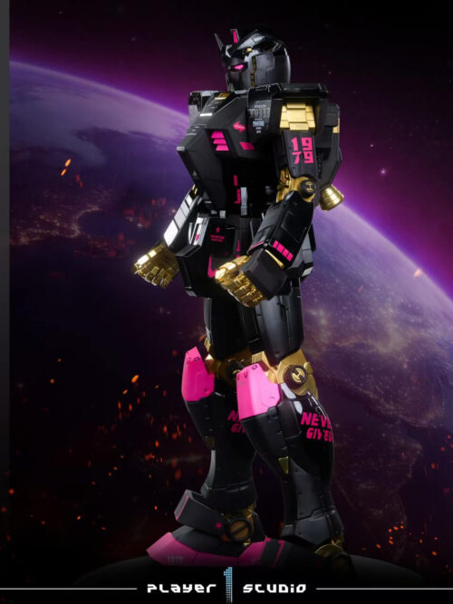 PHANTACI x RX-78-2 Gundam Ver.J 110 cm Full-Body Statue - Detail View 3