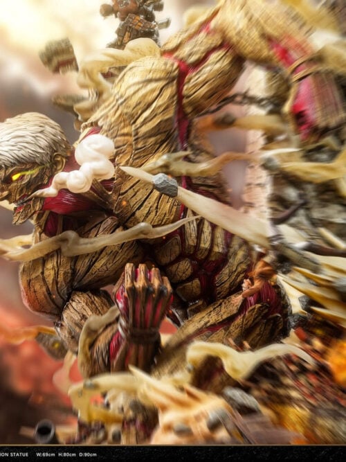 Nine Titans Resonance Armored Titan - Attack on Titan - Collectible Figure Main View
