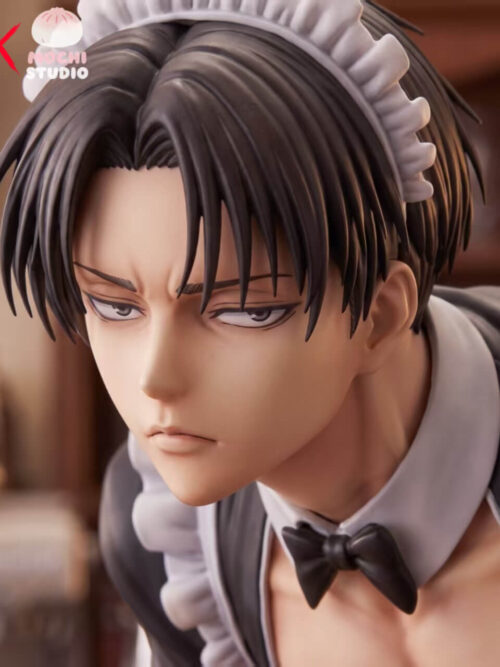 Maid Cosplay Levi Ackerman and Eren Jaeger - Detail View 4