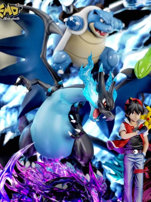 Graduation Series 001 Red - Pokémon Team Diorama - Detail View 4